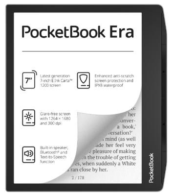 Электронная книга PocketBook 700 ERA 16Gb Stardust Silver (серебристый) (PB700-U-16-WW)