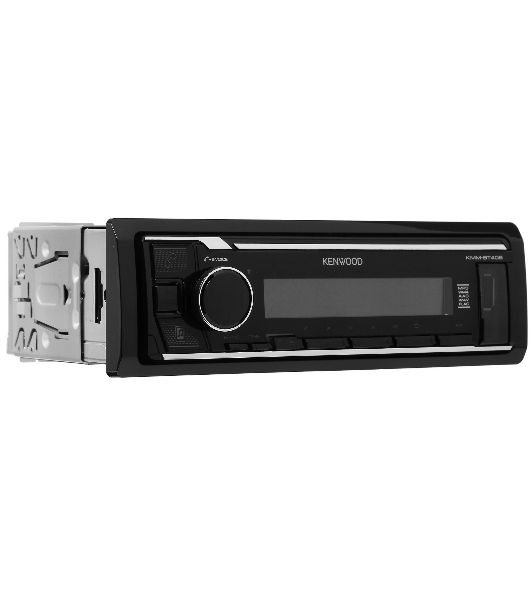 Автомагнитола Kenwood KMM-BT408, 1 DIN, Bluetooth, USB Type-A, AUX, съёмная панель