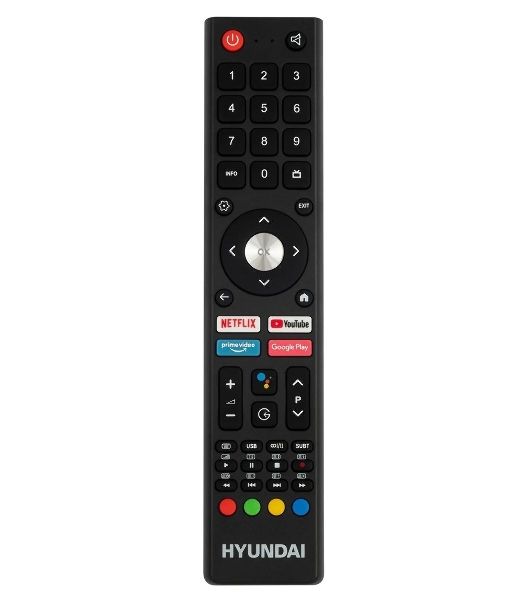 Телевизор Hyundai 65" H-LED65QBU7500 черный UHD QLED 60Hz Smart TV
