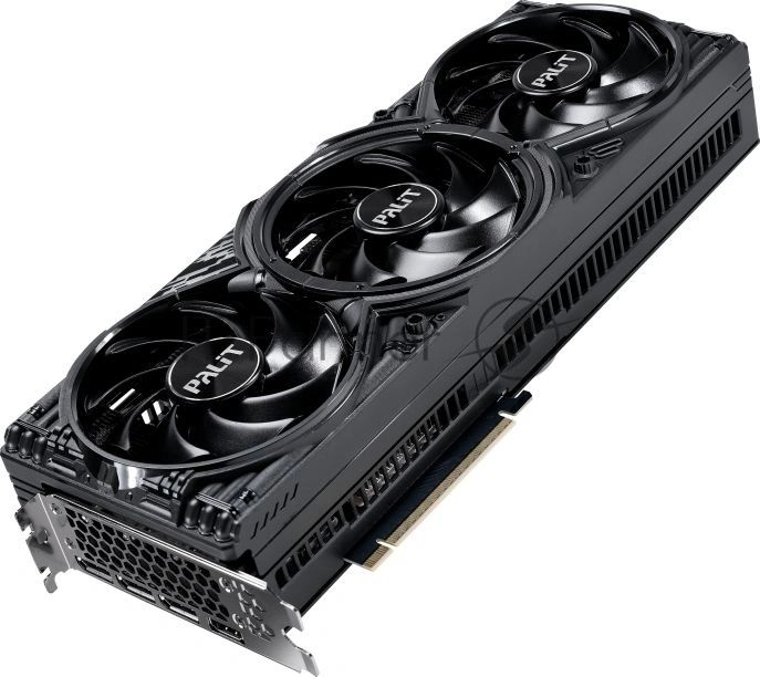 Видеокарта Palit GeForce RTX 5080 GamingPro OC V1, 16 GB GDDR7, 256 bit, 3xDisplayPort, HDMI, GPU 2295 MHz