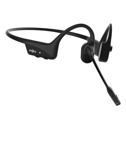 Гарнитура SHOKZ OpenComm2 2025 Upgrade чёрный, беспроводная, Bluetooth, до 16 ч