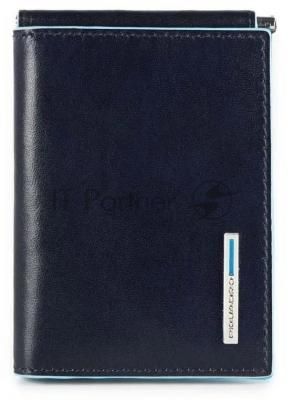 Портмоне Piquadro Blue Square PU3890B2/BLU2 синий натур.кожа
