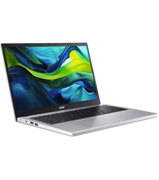 Ноутбук Acer Aspire Go 15 AG15-32P-39R2/15.6"IPS/Intel Core 3 N355/8192MB/128GB SSD/Intel Graphics/Windows 11 Home/серебристый/1.73kg
