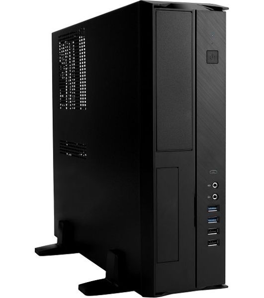 Компьютерный корпус Slim Case INWIN BL067BL IP-S300FF7-0 U2*2+U3*2+Combo audio+FAN+ intrusion switch