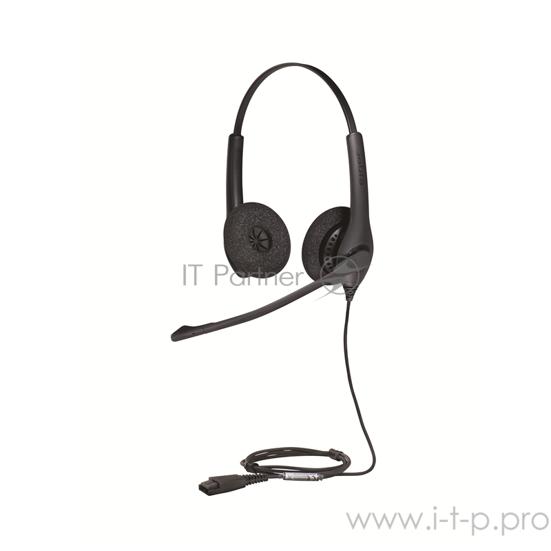 Гарнитура проводная Jabra BIZ 1500 Duo, QD, NC, EMEA