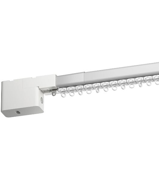 Умный карниз для штор Яндекс, длина 2,4-4,5 м, работает с Алисой, Zigbee, YNDX-00592