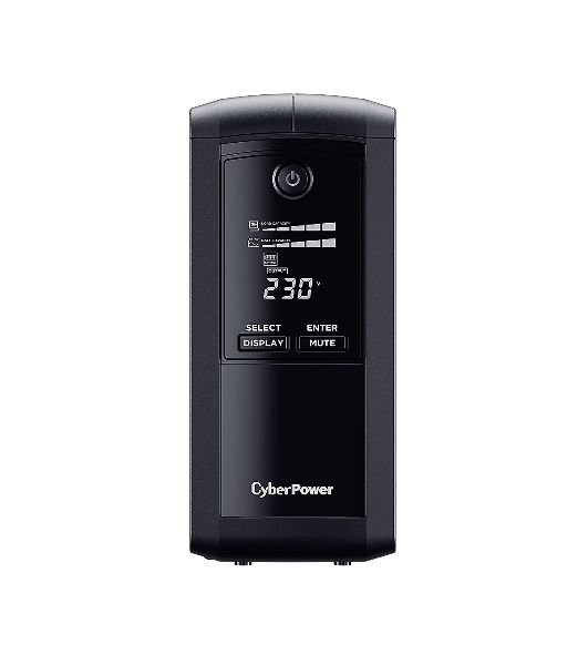 Источник бесперебойного питания CyberPower VP1000ELCD/1000 ВА/550 Вт/USB/RS-232/RJ-11/RJ-45/4 х CEE 7 (евророзетка)