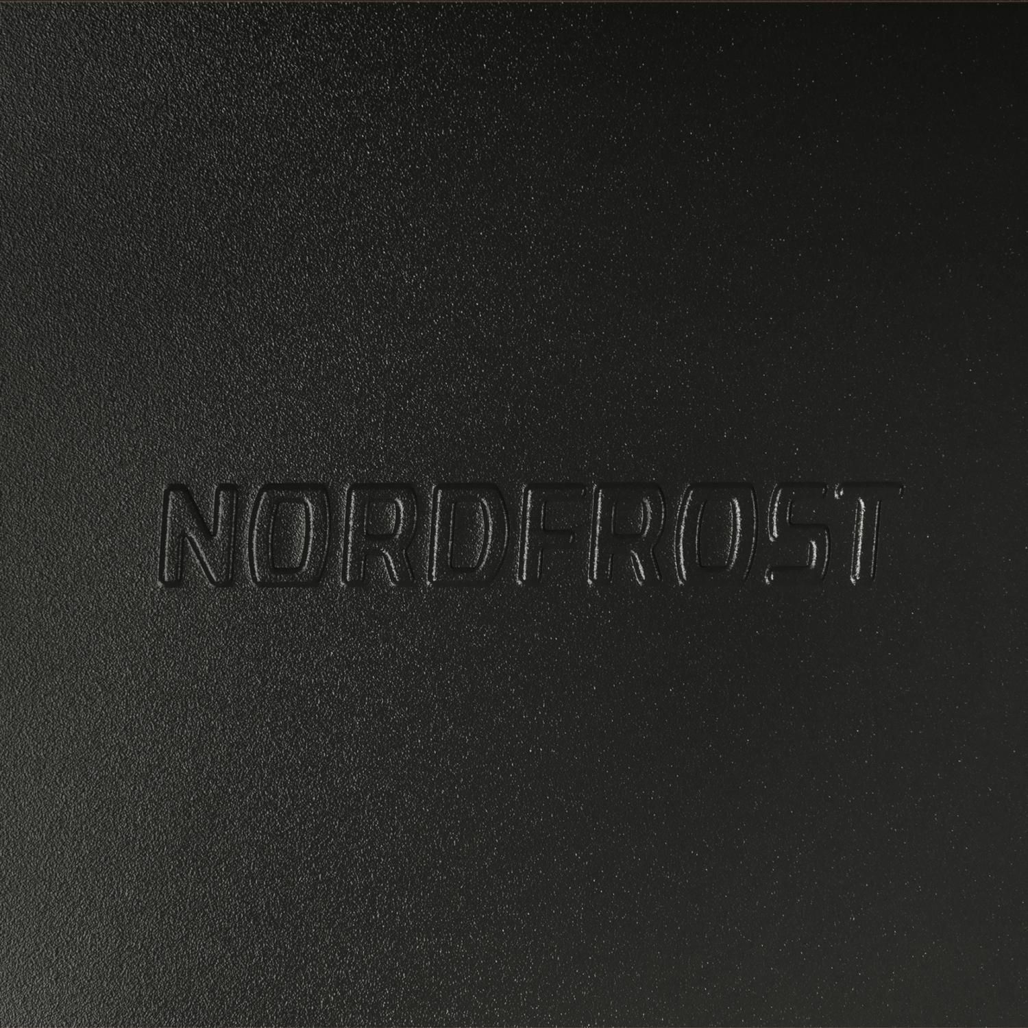 Морозильная камера Nordfrost DF 256 BAP, черный, 100л, 3 ящика