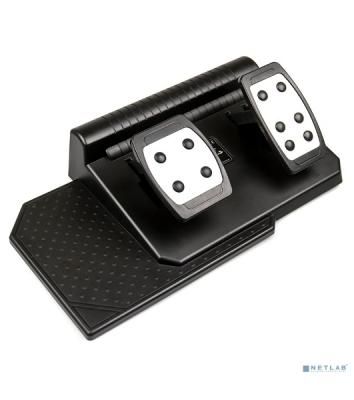 Игровой руль Dialog GW-155VR CyberPilot - эф.вибрации, 2 педали, рычаг ПП, PC USB