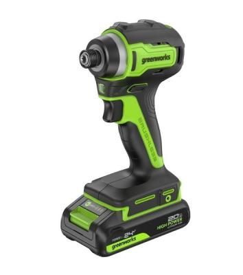 Винтоверт Greenworks ID3170 аккум. патрон:шестигр.1/4" (3804907CUC)