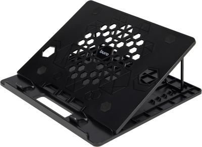 Подставка для ноутбука Buro BU-LS130 15.6" 280x250x15мм 520г металл/пластик черный Подставка для ноутбука Buro BU-LS130 15.6" 280x250x15мм 520г металл/пластик черный