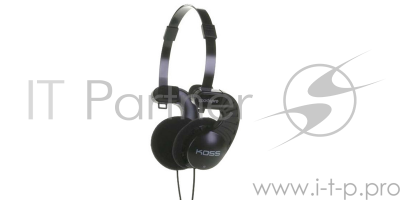 Проводные наушники Koss Sporta Pro черный, накладные, Jack 3.5 мм, складная конструкция