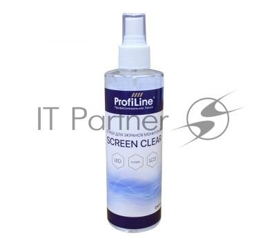Чистящее средство для оптических поверхностей/мониторов ProfiLine "Screen Clean", 250 мл. Чистящие_средства