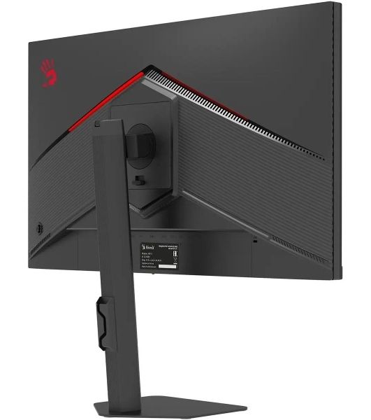 Монитор 27" Bloody MN1X IPS 2560x1440, 210 Гц, 5 мс (1 мс MPRT), 16:9, 600 кд/м², 2xHDMI 2.1, DP 1.4, 3.5 Jack, динамики (2x3 Вт), HDR10, FreeSync, G-Sync, черный