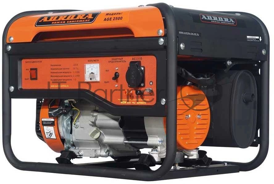 Бензоэлектростанция AURORA AGE 2500 2.2кВт бак15л 13ч