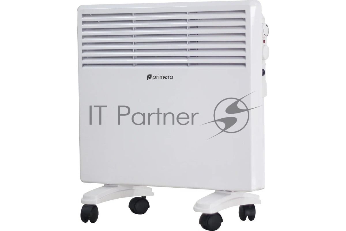 Конвектор электрический Primera PHP-1000-MXB белый, X-образный, 15 м², 1000 Вт, термостат