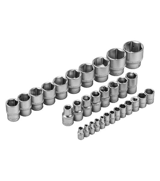 Набор инструментов, 1/2", 1/4", CrV, пластиковый кейс 94 предмета MTX