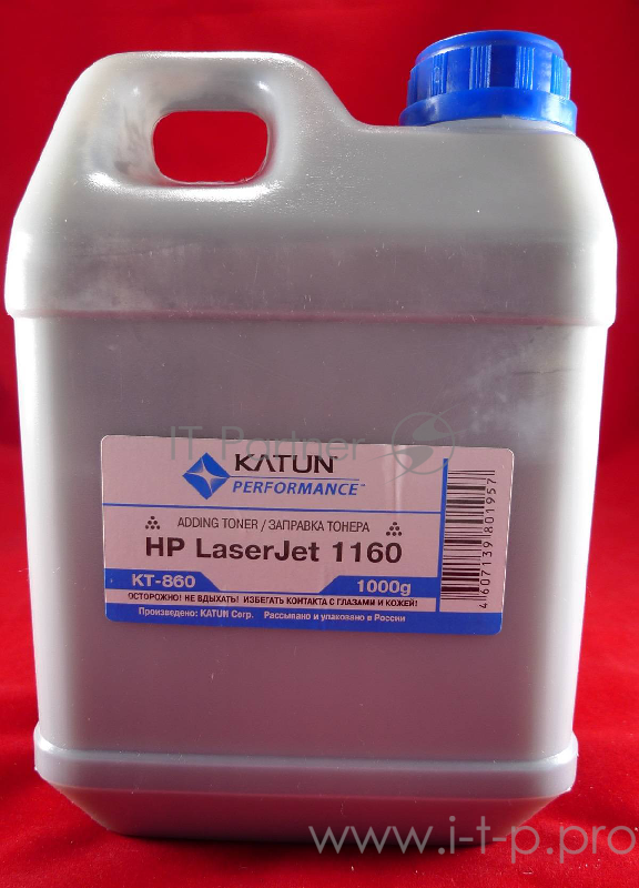 Тонер HP LJ 1160/1320 (кан., 1кг.) Katun фас России