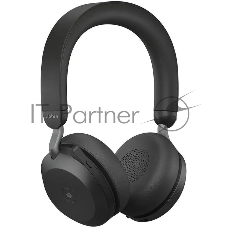 Гарнитура Jabra Evolve2 75 чёрный, беспроводная + проводная, Bluetooth, до 24 ч