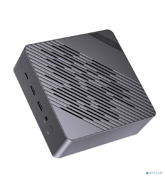 Компьютер Chuwi AuBox AMD Ryzen AI 9 365(2Ghz)/32768Mb/1024PCISSDGb/Int:AMD Radeon 880M/BT/WiFi/war 1y/0.74kg/Gold+Black/Win11Pro + Aluminum+plastic/RAM slot*2/bracket/USB2.0*1/USB3.2*2/USB3.0*1/Type-C*2/HDMI*1/DP*1/RJ45*2/WIFI6/BT5