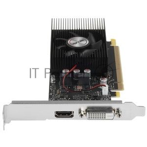 Видеокарта AFOX GeForce GT 1030, 2GB GDDR5, 64 bit, DVI-D, HDMI, GPU 1468 MHz