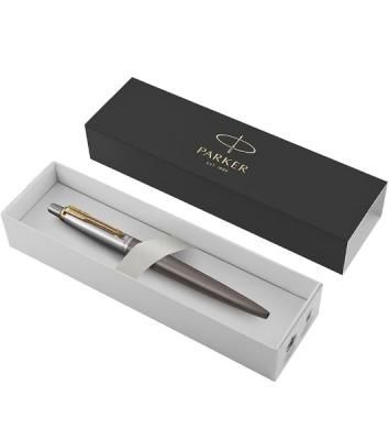 Ручка шариковая Parker Jotter XL Grey Core GT (2213722), M, синие чернила, подарочная коробка