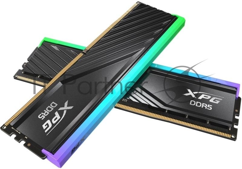 Оперативная память XPG Lancer Blade, DDR5, 32GB (2x16GB), 6400MHz, CL32, DIMM, с радиаторами, RGB, черный