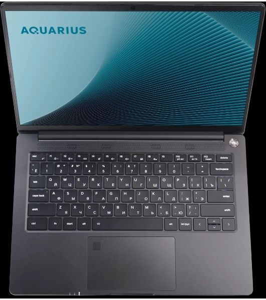 Ноутбук Aquarius Cmp NS634/14"/IPS/Intel Core i5 1235U/16Gb/512GB SSD/Intel Graphics/Без ОС/серый/1.4kg