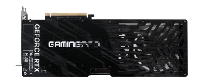 Видеокарта Palit GeForce RTX 5070 GAMINGPRO-S OC, 12 GB GDDR7, 192 bit, 3xDisplayPort, HDMI, GPU 2325 MHz