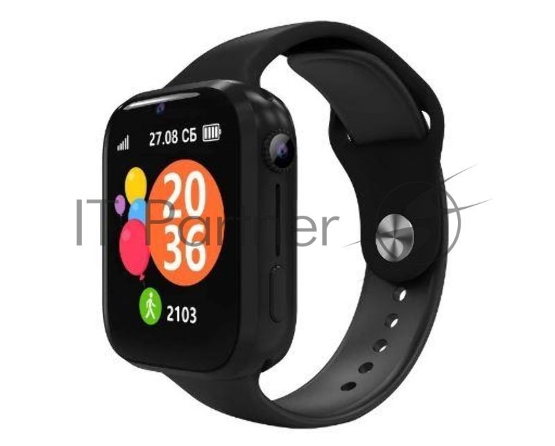 Смарт-часы GEOZON KIDS CONCEPT G-W26BLK черный