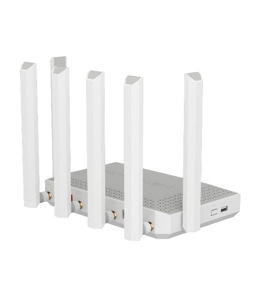 Мультигигабитный интернет-центр Netcraze Hero 5G (NC-4110) с модемом 5G, двумя слотами для SIM-карт, Mesh Wi-Fi 6 AX3000, Smart-коммутатором 1×2.5G и 4×1G, многофункциональными портами USB 3.0 и 2.0