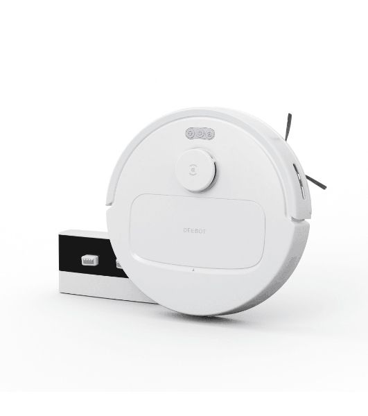 Робот-пылесос Ecovacs Deebot N20e белый, 5200 мА*ч Li-Ion, уборка сухая/влажная, пылесборник контейнер 0.35 л