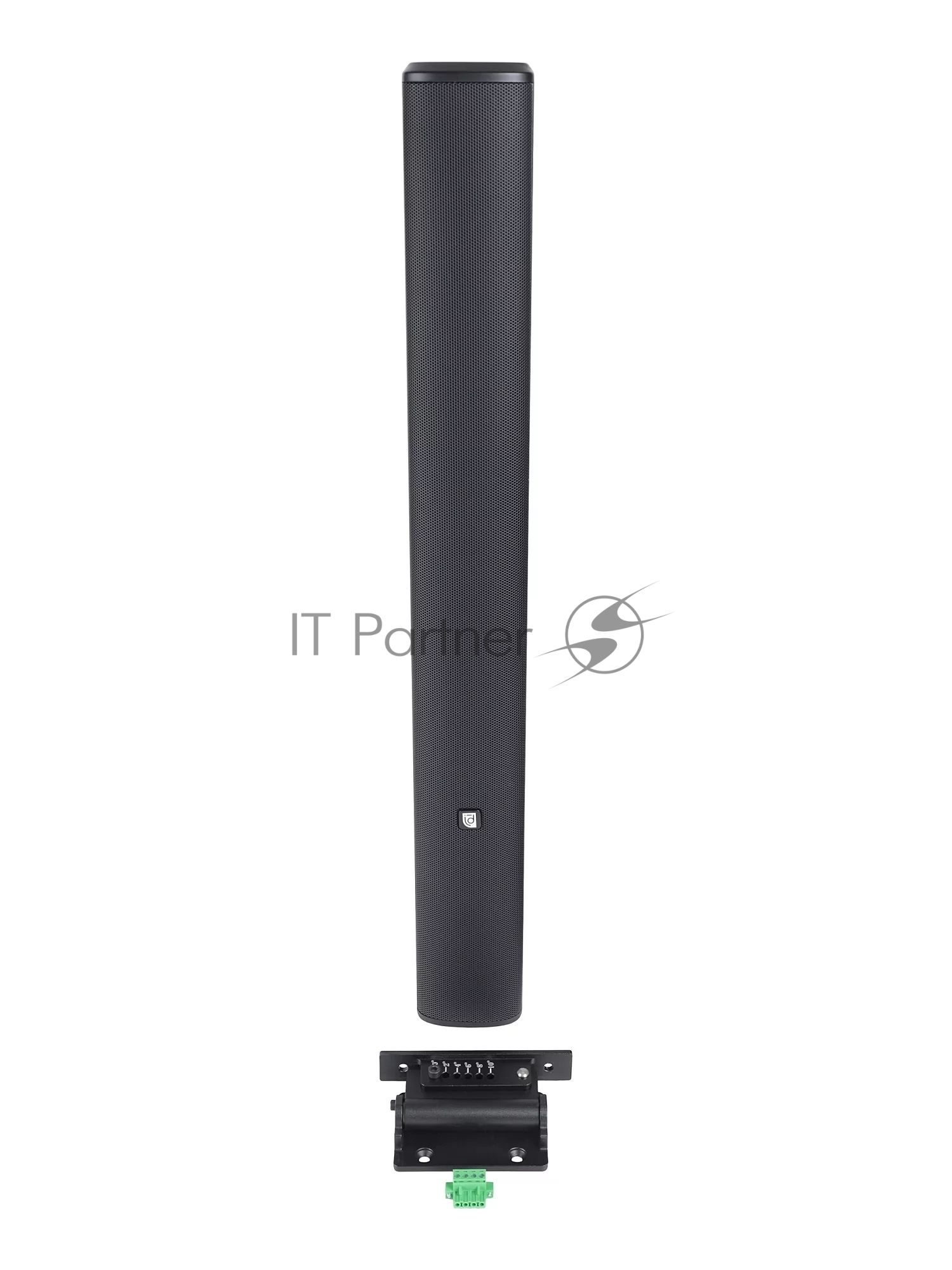 Звуковая колонна Intrend ITSPK-CL425T-B пассивная, 4x2.5", 8 Ом / 100V (100Вт), SPL 113dB, 106Hz-20kHz, 120°x20° (HхV), вес 3.5кг, цвет черный, крепление в комплекте, (цена за 1шт., в упаковке 2 шт.)