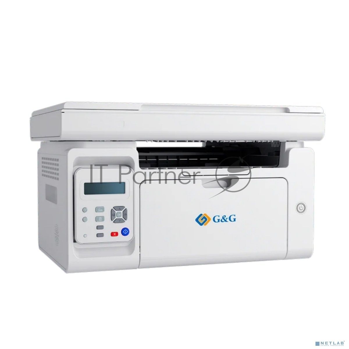 МФУ G&G M2022NW A4, лазерное, черно-белое, 22стр/мин, 1200x1200dpi, 800МГц, 256Мб, WiFi/USB/Ethernet, 1600стр/картридж, белый корпус (аналог Pantum M6506NW, картридж GT202T)(M2022NW)