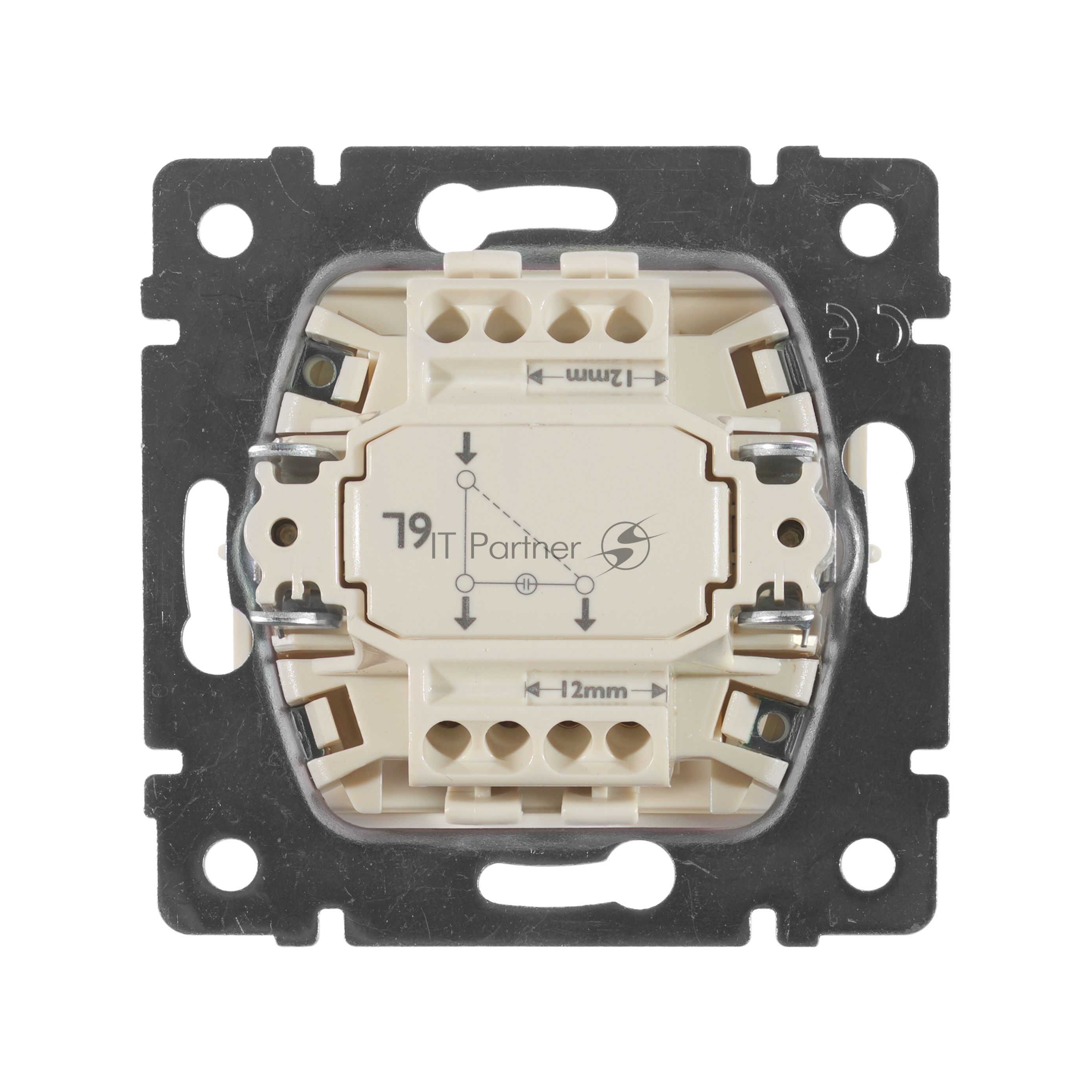 Переключатель Legrand 774326 Valena 2напр 10A с подсв, сл. кость
