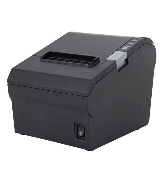 Чековый принтер Mertech MPRINT G80 прямая термопечать, 203 dpi, 250 мм/сек, Ethernet, RS-232, USB, Wi-Fi, черный