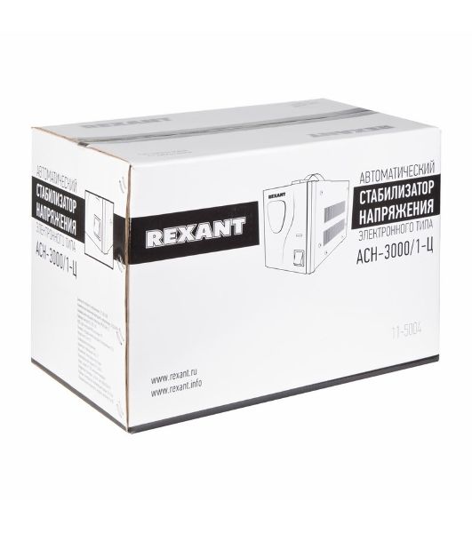 Стабилизатор напряжения Rexant AСН-3 000/1-Ц