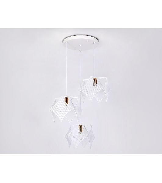 Светильник Ambrella light TR8426/3 WH/GD белый/золото E14/3 max 40W D510*1000