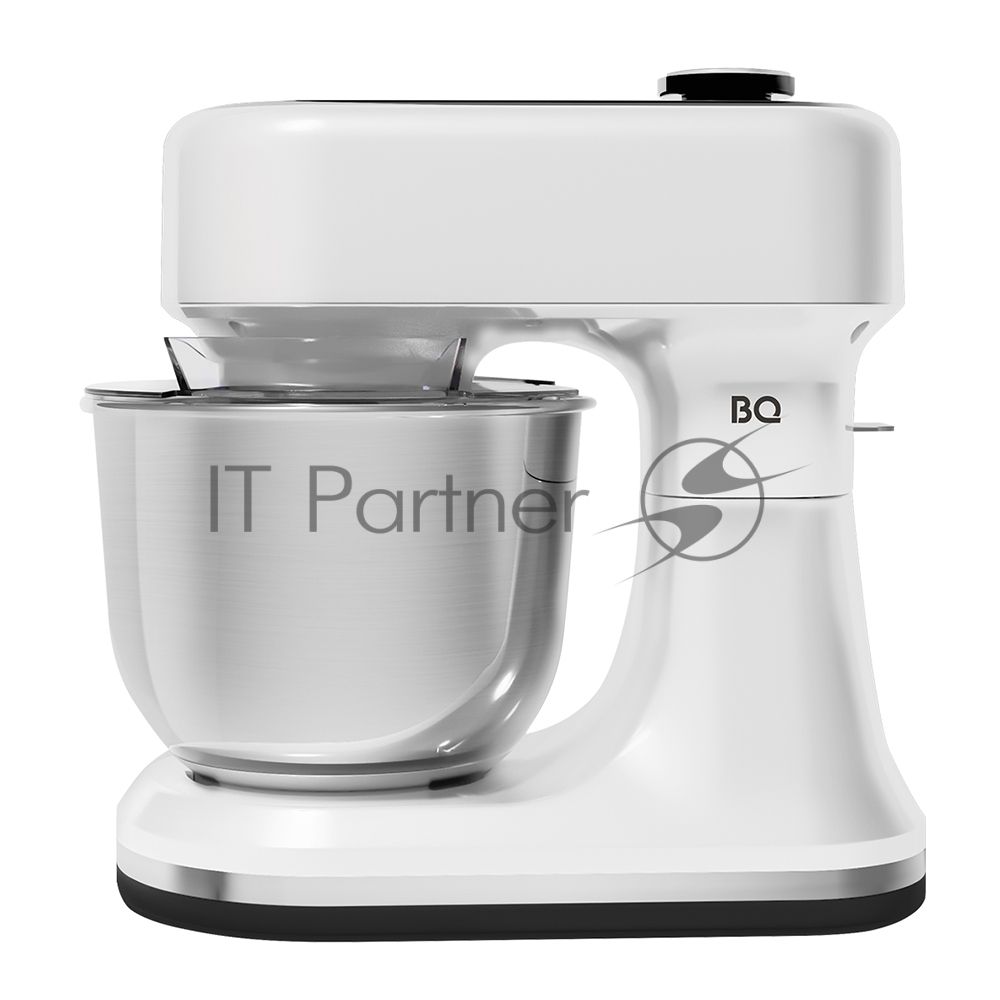 Миксер BQ PM1001 белый, стационарный, 2200 Вт, 5 л, 12 скоростей