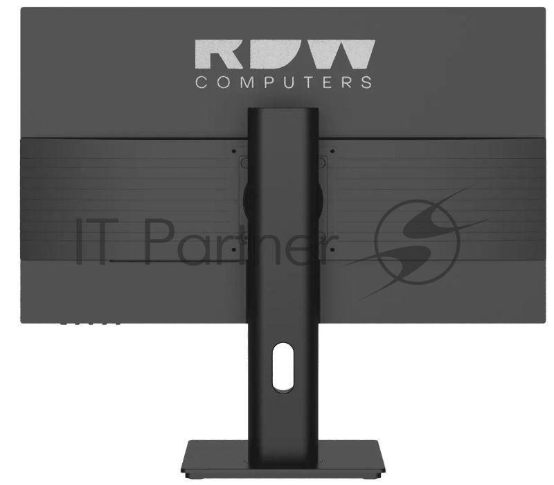 Монитор 27" RDW Computers RDW2701K IPS 2560x1440, 100 Гц, 1 мс, 16:9, 350 кд/м², HDMI 2.0, DP 1.4, USB-C (65 Вт), USB Hub (4x USB 3.0), 3.5 Jack, динамики (2x2 Вт), черный