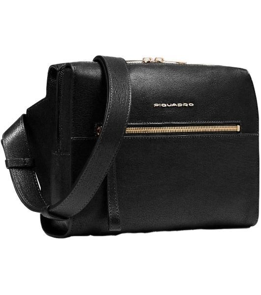 Сумка женская Piquadro Patricia BD6954W140/N черная натур.кожа