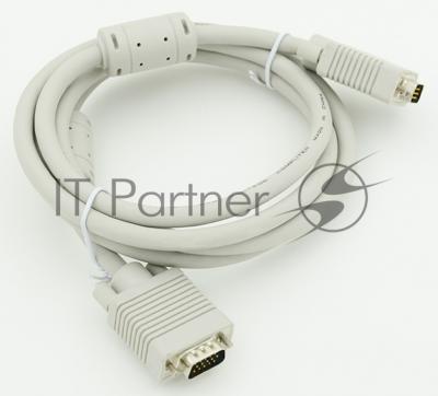 Кабель VGA Premium 15M/15M. Тройной экран, ферритовые кольца 3м