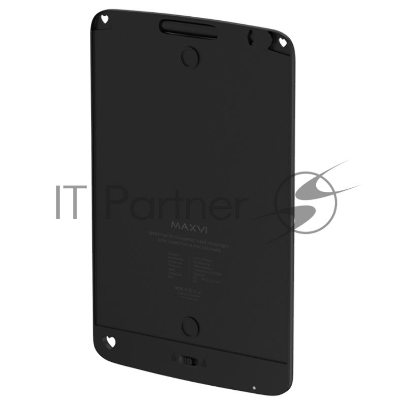 Графический планшет Maxvi MGT-01 черный, LCD планшет для заметок и рисования
