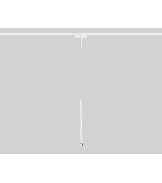 Светильник трековый светодиодный GV1636 WH белый IP20 6W 4200K 48V 38° D36*1500