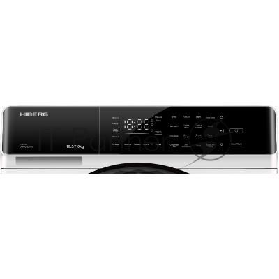 Стирально-сушильная машина HIBERG i-DDQ9-10714 W белый загр. фронтальная макс.: 10,5 кг 1400 об/мин класс: А+++