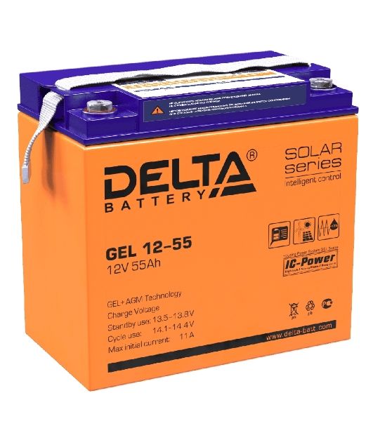 Батарея для ИБП Delta GEL 12-55