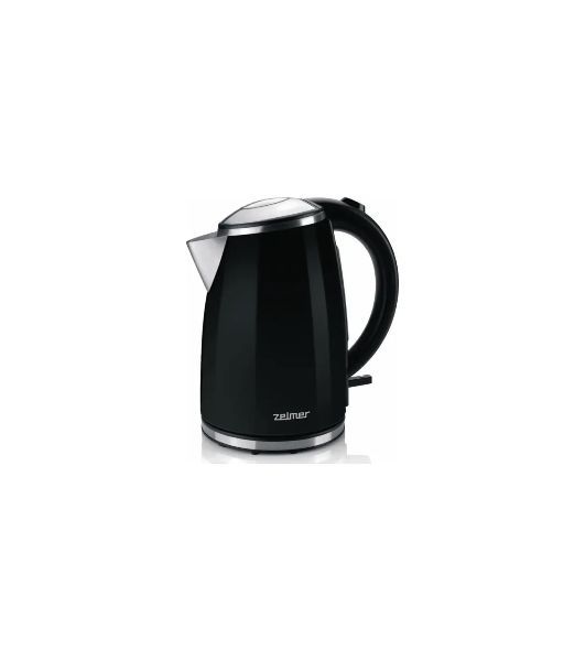 Чайник электрический Zelmer ZCK1274B 1.7 л, 2200 Вт, черный корпус: металл