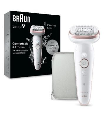 Электрический эпилятор BRAUN SES9-000 розовое золото/белый