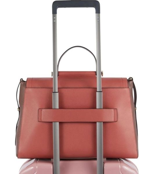 Деловая сумка женская Piquadro Circle BD6778W92/ARTM с отделением для ноутбука 14" терракотовая/кофейная натур.кожа
