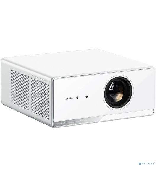 Проектор Wanbo Projector X5 Air white (LCD, 1920x1080, 110Lm, 1.2:1, 2000:1, Smart TV, Android 9.0, 2+32GB, HDMI, 2xUSB, Wi-Fi, BT) (6970885350641)